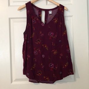 Beautiful floral tank